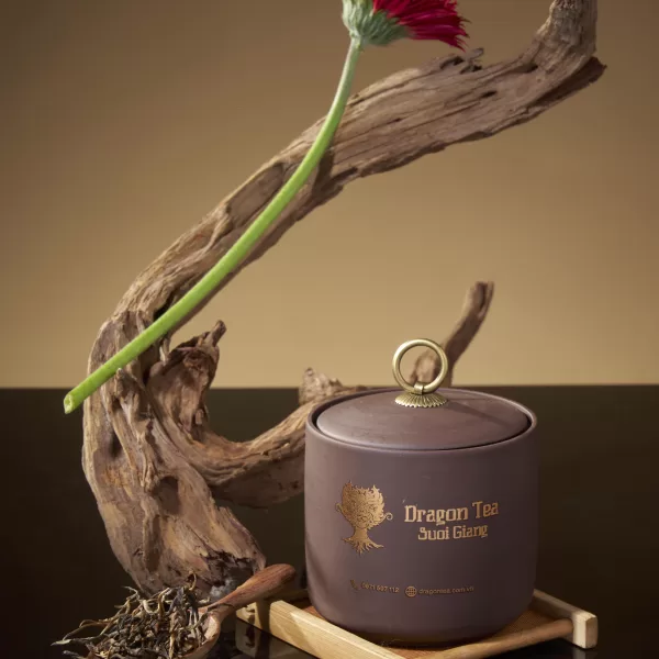 Alternative view of Hồng Trà Tổng Thống 1 tôm 1 lá hũ 20gr 2025, 300 tuổi - Hũ