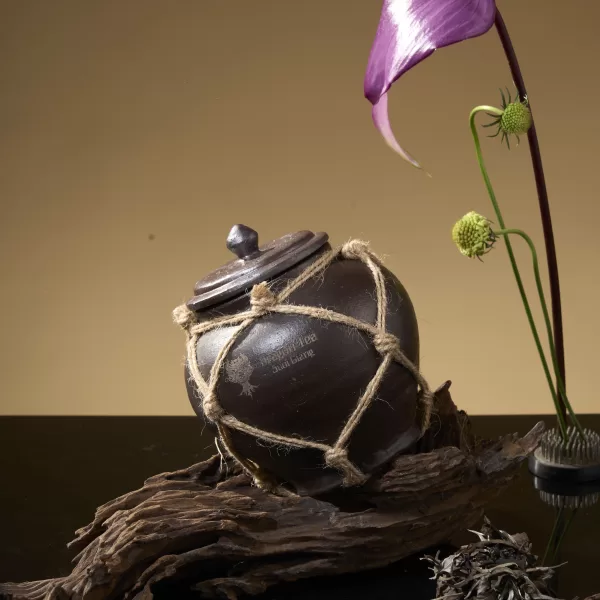 Alternative view of Bạch Trà Tổng Thống 1 tôm 1 lá 50g 2025, 300 tuổi - Hũ