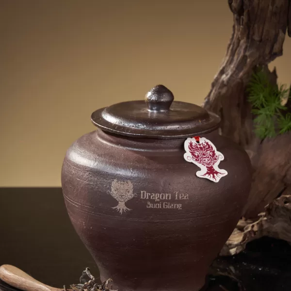 Alternative view of Hoàng Trà Tổng Thống 1 tôm 1 lá hũ 50gr 2025, 300 tuổi - Hũ