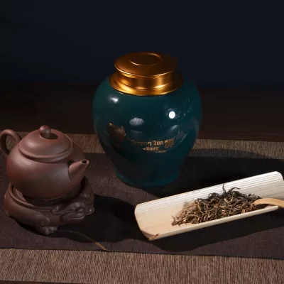 Hồng Trà Thượng Phẩm 1 tôm hũ 100gr 2025, 300 tuổi - Hũ