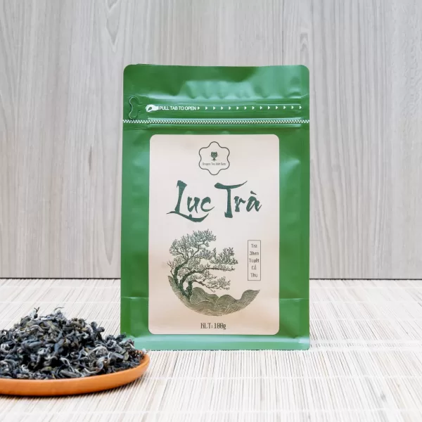 Alternative view of Lục Trà Shan tuyết cổ thụ 100g - Gói
