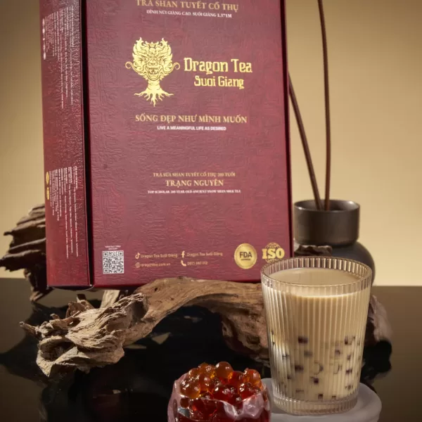 Alternative view of Box Trà sữa Shan tuyết cổ thụ Trạng nguyên