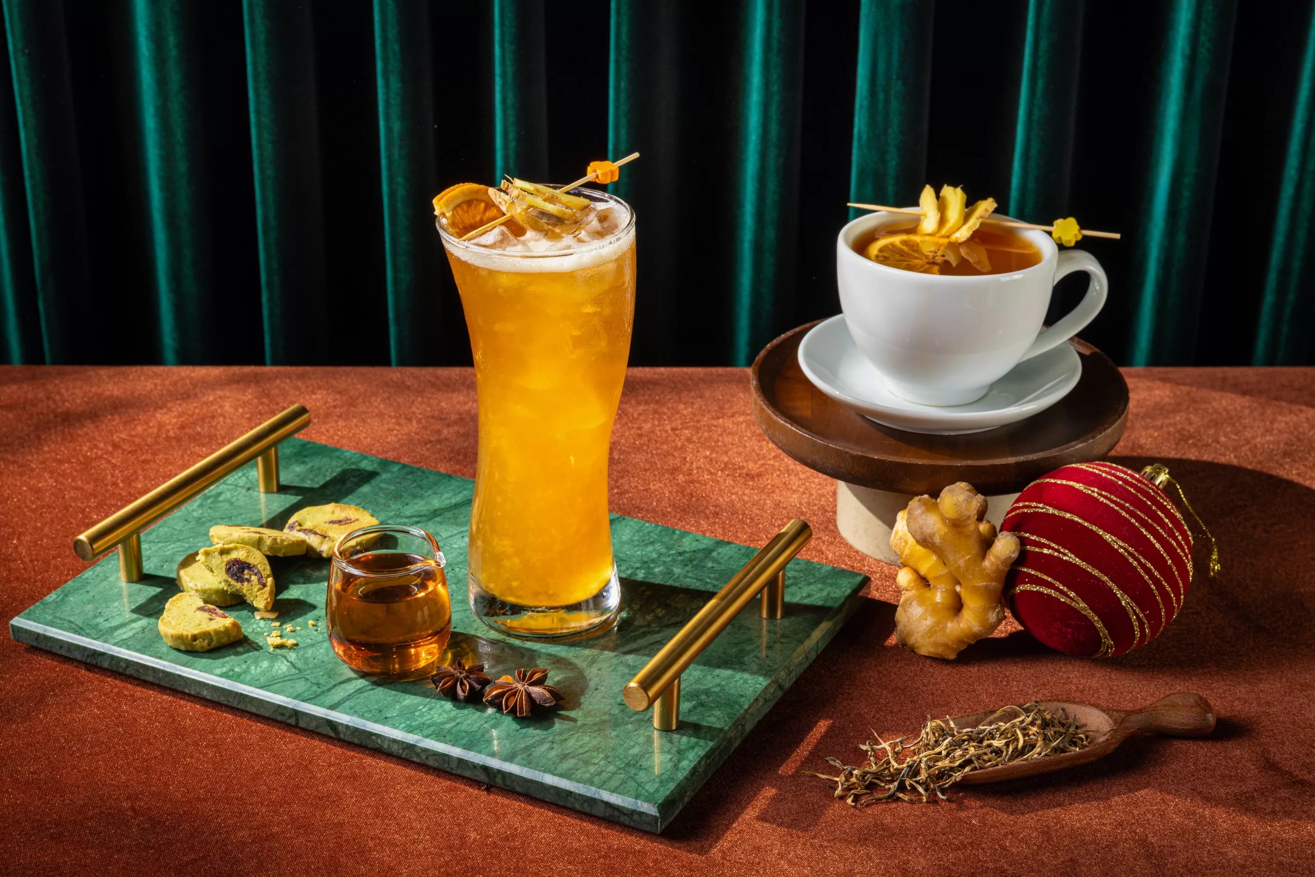 Trà Cam Gừng Mật Ong Trà Cam Gừng Mật Ong