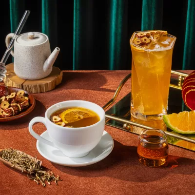 Trà Cam Táo Mật Ong