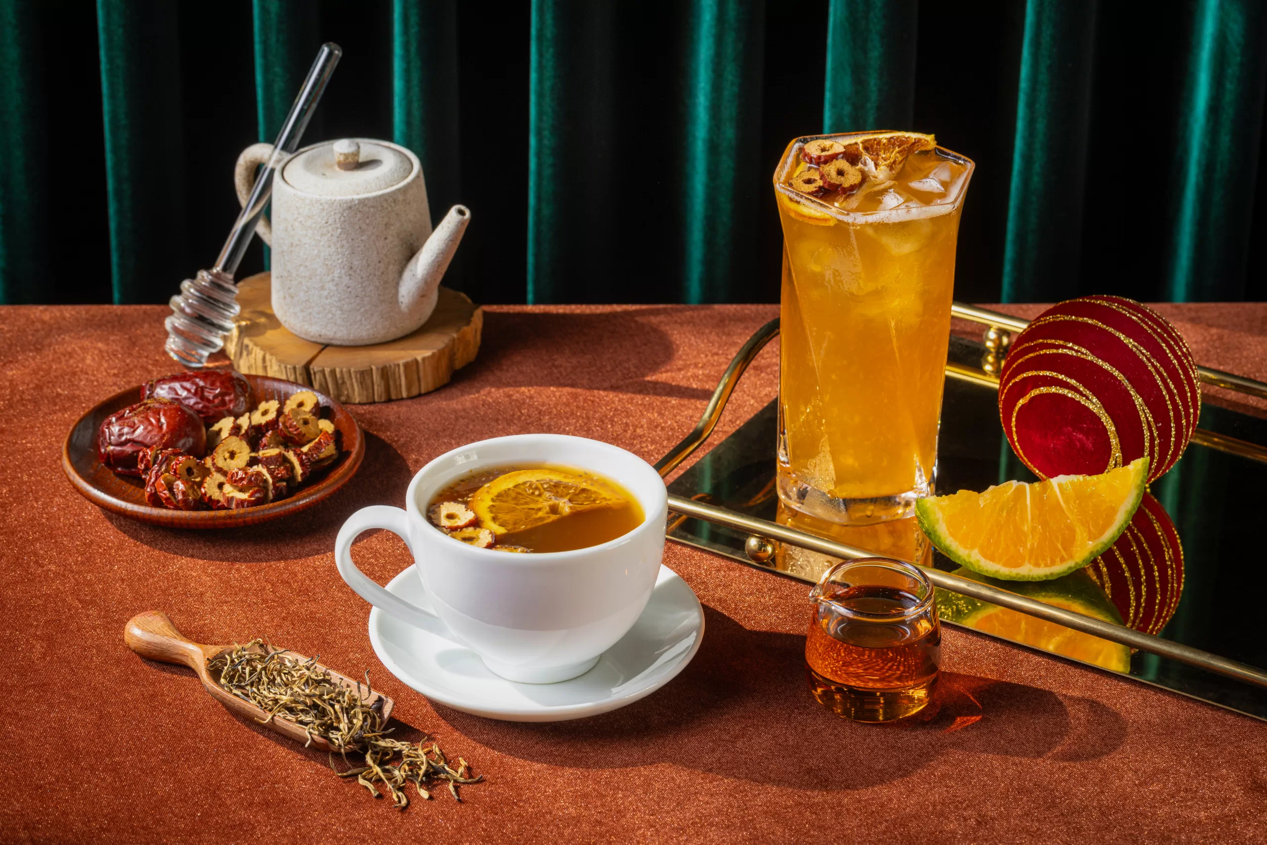 Trà Cam Táo Mật Ong Trà Cam Táo Mật Ong