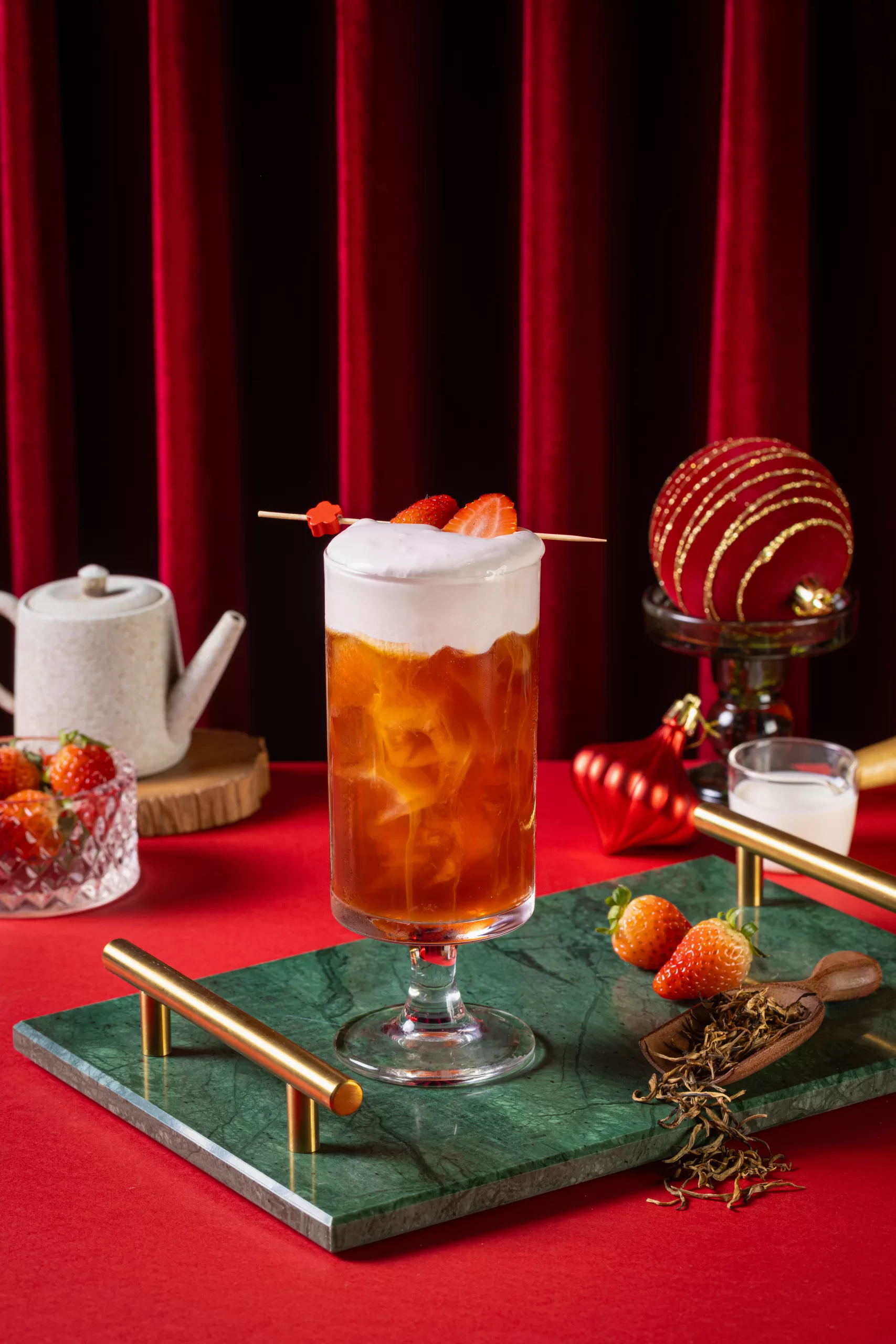 Trà Kem Dâu Trà Kem Dâu