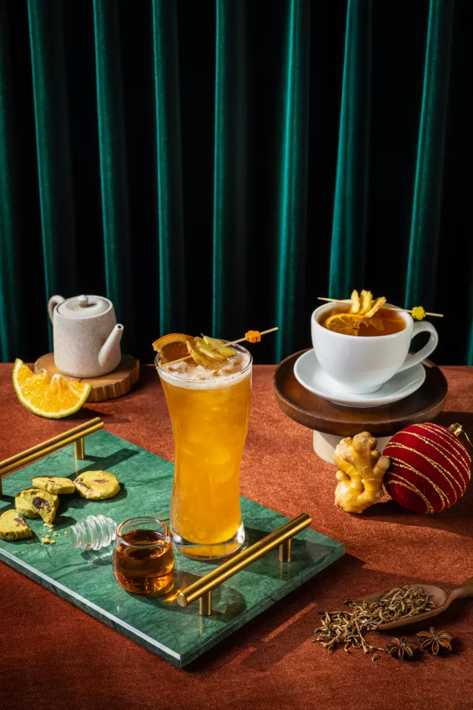 Trà Cam Gừng Mật Ong